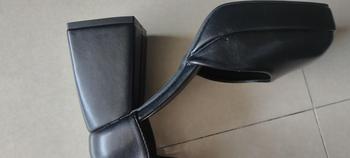 Product Review of (Phúc Minh) GIẦY Cao Gót Nữ Bít Hậu Trơn Chất Liệu Da Mờ Mũi Vuông 10 phân (Phom rộng) Shoes giàycaogót DéP giay cuoi bup Women giay  7 from l** c** t**k 0