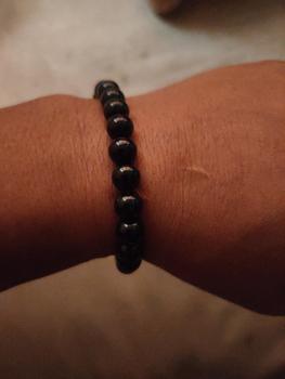 Product Review of Natural black obsidian bracelet from N** M**9 1