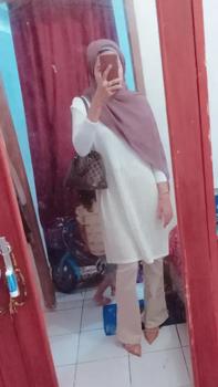 Product Review of GS-Jeans Cutbray Velicia Cream-streetch jeans Wanita Panjang from v**s 2