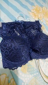Product Review of BRA SET bh + cd beha celana dalam wanita setelan renda import quality RC03 36-42 cup B / bra sexy hot busa motif bunga import 1 set beha dewasa hot sexy from T**r 0