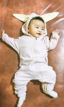 Product Review of BabyBeeBoo Single Romper Kostum Baju Bayi Onesie Jumper Costum Baby Rabbit Zippersuit from a**a 0