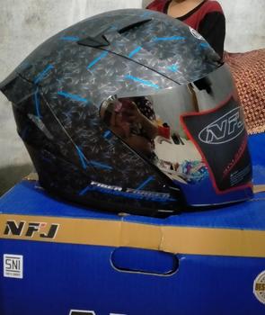 Product Review of HELM ALV ULTRON VISOR SILVER SNI ORIGINAL PRIA WANITA SNI from a**u 0
