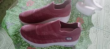 Product Review of SEPATU WANITA HIGHSOLE KEMBARAN TERPOPULER NYAMAN SIMPLE BAHAN FLYKNIT  G2117 ALICE from m**a 1