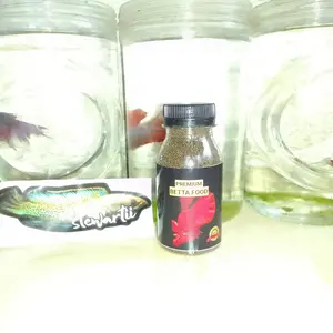 Pelet pakan ikan cupang premium untuk pertumbuhan dan mutasi warna