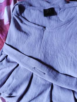 Product Review of Aluna Dress Muslim Gamis Crinkle Airflow Polos Terbaru Wanita Dewasa Muat dari BB 40 kg sampai 100 kg from d**1 1
