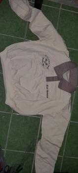 Product Review of JUST LIKE THAT SWEATER CROOPE - SWEATER CROP WANITA KERAH KANCING baju bandung Fit Fleece from a**t 0