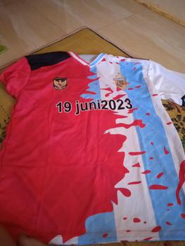 Product Review of Kaos Fantasy Autentic Indonesia Vs Argentina Printing (limited edition) Baju Sport from r**l 0