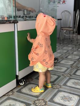 Product Review of Áo chống nắng cho bé trai, bé gái họa tiết dễ thương chất cotton thoáng mát Jacket Vải Cotton from D**u L** ** 2