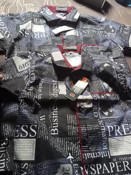 Product Review of Baju Kemeja Anak Motif Koran Usia 1 Tahun- 12 Tahun Terbaru laki-laki katun Perempuan from ** N**a _** 0