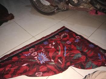 Product Review of Sleyer segitiga sakera/udeng segitiga khas madura(merah cerah) from n**. h**a 0** 0