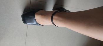 Product Review of (Phúc Minh) GIẦY Cao Gót Nữ Bít Hậu Trơn Chất Liệu Da Mờ Mũi Vuông 10 phân (Phom rộng) Shoes giàycaogót DéP giay cuoi bup Women giay  7 from l** c** t**k 2