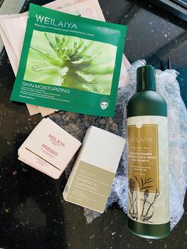 Product Review of Dầu gội chiết xuất gừng Weilaiya, giảm rụng tóc, 400ml from M** G**️ 0