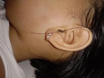 Product Review of Anting knip anak mata 2 harian tanaman from R**i a**. 2