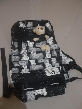 Product Review of Tas Ransel Sekolah CLOUDS LOVE Muat Laptop Backpack Anti Air Boneka - 3635 from H**i N**a 0
