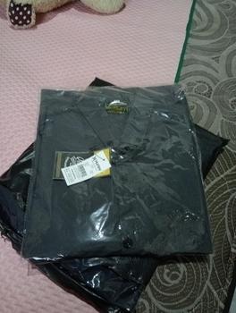 Product Review of PAKET 5 PCS KEMEJA PRIA POLOS LENGAN PENDEK SLIMFIT KATUN PREMIUM from R**i 0