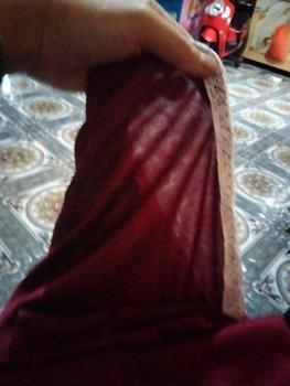 Product Review of Hemat 100Ribu Dapat 3Pcs Mukena Traveling Renda Hyget Polos from z**5 0