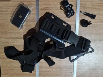 Product Review of Tali Dada Handphone Body Chest Strap Motovlog, Mancing Mania, Downhill, Solo Camping, etc Black Camera Kamera from m**1 0