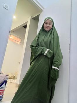 Product Review of Mukena Terusan Travel Terlaris Dewasa Katun from 🅽**🅿 2