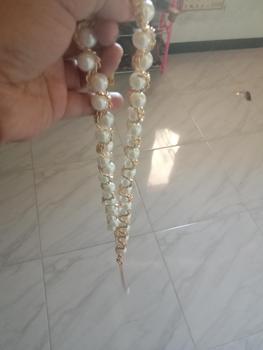 Product Review of Belt Rantai Mutiara Gold Gesper Fashion Wanita Silver Ikat Pinggang Gamis Rantai Model Kait from b**a k**i 1