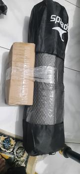 Product Review of SPEEDS SNI Matras Yoga Mat Tebal 6mm Senam Mat Alas Olahraga Karpet Yoga Berstandar 027-3 from m**< 0