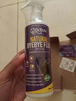 Product Review of Pembasmi Kutu Kucing Alami - Natural ByeBye Fleas For Cat - Dr.Bulu from R**g 2