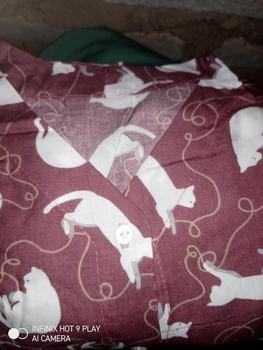 Product Review of [DasterHitsMalang] One Set Aira Celana Kulot Panjang 7/8 /One Set Kancing Depan/One Set Lengan Rempel/Setelan Wanita Baju Karet Katun Kerah Rayon Motif Atasan Busui Pendek Kotak from a**k 0