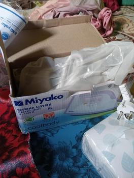 Product Review of MIYAKO Setrika Listrik EI 1008M - 395W EI1008 M from l**l h**h 0