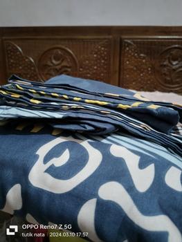 Product Review of SPREI HOMEMADE MOTIF ABSTRAK AESTHETIC BROWN ABSTRAK King Size Bisa Dicuci Hitam Karet from a**6 1