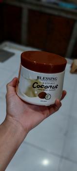 Product Review of BLESSING Hair Mask Treatment 500 Gr | Masker Rambut | Hair Care Mask | Hair Treatment with Coconut Perawatan from i**e 0