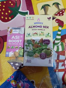 Product Review of MOMSY BUY 1 GET 1, ASI Booster 60 Kapsul X ALMOND MIX VANILLA 6 Sachet from a**a 2