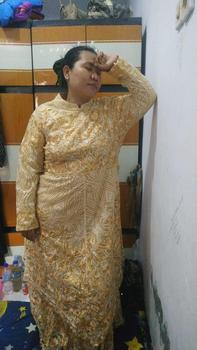 Product Review of gown Amara Kerah Wanita Dress Baju Pesta gamis burkat from 🌈**🌈 1