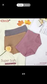 Product Review of Sorex Celana Dalam Basic Midi Super Soft CD 1238 (Adem Dipakai) from S** 0