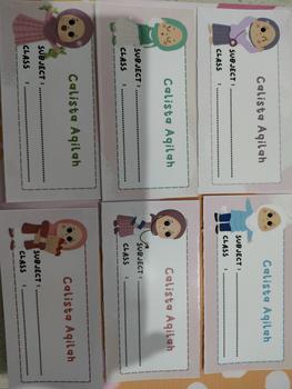 Product Review of Stiker Nama Buku Lucu (TULIS NAMA DI CATATAN) from E** S**i 2