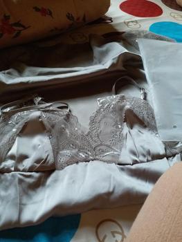 Product Review of LYRA Lingerie Satin Baju Tidur Wanita Seksi Piyama Sleepwear Daster from k**⚡ 0