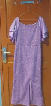 Product Review of Dress Brukat Amanda / Dress brukat / Dress wanita / Dress kondangan Cantik Casual Panjang Velvet Formal Sabrina Nyaman Pesta Mewah Gaun from M** 3