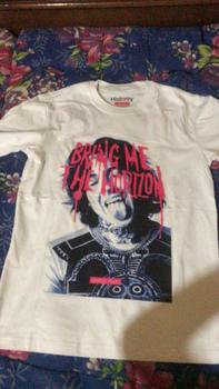 Product Review of T-Shirt | Kaos Band | Bring Me The Horizon V.4 Premium Cotton Combed 24s | baju distro pria  simple keren Nyaman Panjang Sablon from f**s 0