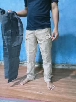 Product Review of Celana Cargo Tactical celana panjang pria Dewasa Katun Santai Polos Cowok from b**g R**i 1