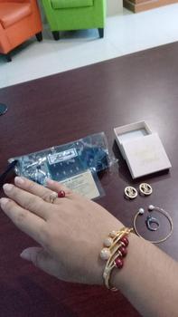 Product Review of [CO ETALASE INI BONUZZ ANTING MUTIARA!!] BESTSELLER GELANG MUTIARA DAN CINCIN SEPAKET DAPAT SERTIFIKAT from b**i 0