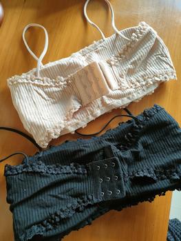 Product Review of Áo Bra Hai Dây HS Kiểu Dáng Quây Chất Cotton Tăm Có Đệm Mút Mỏng Top Nữ from c**n 1