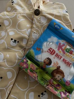 Product Review of Áo chống nắng cho bé trai, bé gái họa tiết dễ thương chất cotton thoáng mát Jacket Vải Cotton from T** H** N** 0