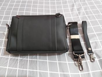 Product Review of Tas Selempang Pria Kulit Tas Tangan Clutch Bag Pria PRAHA BLACK hitam cowok from k**A 0