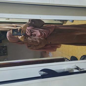 Product Review of gamis allmaira/bahan crinkle airflow premium Polos Muslim Panjang from A**a y** a** 2