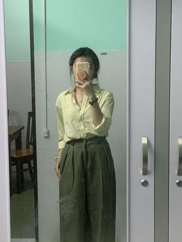 Product Review of [Deal Mở Bán] SanSan Shirt AH24 Áo Sơ Mi Nữ Wepretty Clothes Dáng Basic Oversized Dễ Phối Đồ Với Nhiều Phân Poại Màu Sắc Sáng Da from P**u 0