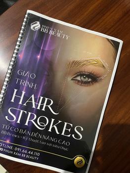 Product Review of SỔ LUYỆN VẼ SỢI HAIRSTROKES - BBBROWS Tổng hợp from ** t** ** l** c** s** 3