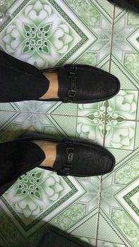 Product Review of G02 Mẫu Giày lười Mọi  da Nhám thiết kế Đai khóa inox Full size 37-44 Shoes Nam from M**h L** 0
