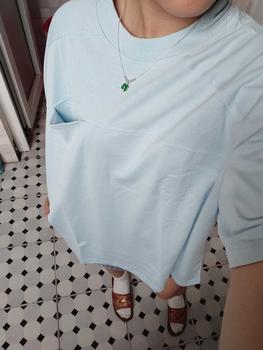 Product Review of [NEW COLORS] Áo Thun Form Boxy NOCTURNAL Boxy Poc Tee Cotton 100% Thêu Chữ Màu Pastel Nam Nữ Unisex Localbrand from b**y 2