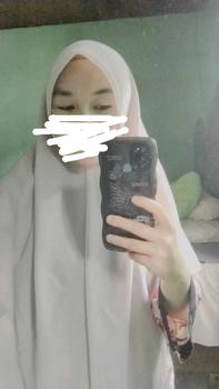 Product Review of L HAURA SCARF HIJAB MALAY SYAR'I Empat Nyaman Oval Polycotton from A**_ 1