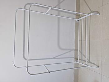 Product Review of Giàn phơi quần áo sắt thép sơn tĩnh điện lắp ghép đa năng 2 khung 1 tầng Kệ from B** c** 3** 0