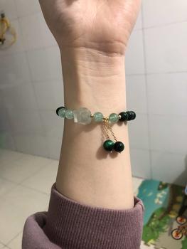 Product Review of [BẢN HỒ LY 9 ĐUÔI] Lắc tay đá pha lê tự nhiên phụ kiện xinh cho nữ from D**_ 0