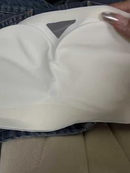 Product Review of Áo Lót Nữ Su Đúc Không Dây Mút Mỏng Nâng Độn Vòng 1 Tạo Khe Không Gọng Chống Xệ Gom Quả Áo Bra Nữ Su Đúc Không Dây Chống Tụt Không Gọng Không Đường May Hạn Chế Lộ Viền Lộ Mỡ Lưng -- VN240301 from y**5 0